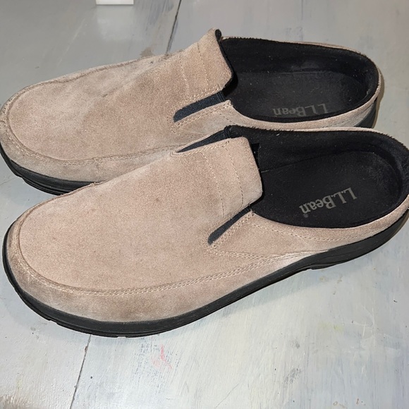 L.L. Bean Other - LL.Bean sand color slip on mens comfort slides